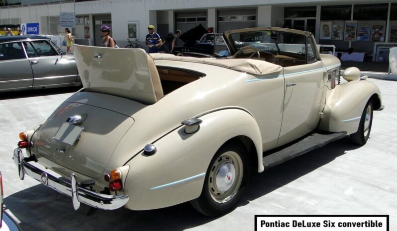 Pontiac Top gepflegter orig. Pontiac Six DeLuxe convertible 1938 ! ! voll